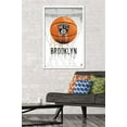 thumbnail image 2 of NBA Brooklyn Nets - Drip Basketball 21 Wall Poster, 22.375" x 34", Framed, 2 of 3