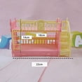 thumbnail image 3 of Xingzhi Maison de Poupée Lit Superposé Miniature Ornement Loft Miniature Accessoires Modèle, 3 of 8