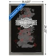 thumbnail image 3 of Game of Thrones - Map Wall Poster, 14.725" x 22.375", Framed, 3 of 6