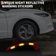thumbnail image 4 of QinaQin Juego de rampas para auto de acero con capacidad de 8000 lb, diseño resistente con tiras reflectantes, ideal para mantenimiento y reparaciones, 4 of 6