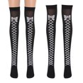 thumbnail image 2 of 1 Par de Calcetines Bowknot Halloween Por de La Medias Altas Disfraz Calcetines Altos hasta El Muslo Accesorio de Ropa de Disfraces Yuyangstore medias de halloween para mujer, 2 of 8