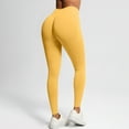 thumbnail image 6 of REALiKUN Hidden Scrunch Butt Workout Leggings for Women Seamless Mid Low Waist 25" Impact Yoga Pants, 6 of 8