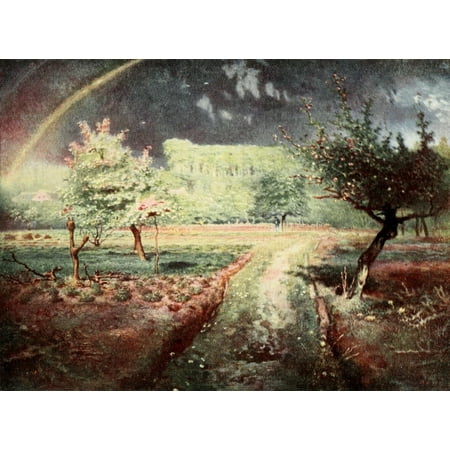 Spring Millet 1910 Stretched Canvas - Jean-Fran ois Millet (24 x 36)