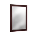 thumbnail image 2 of Alaterre Furniture 24" Beveled Bath Vanity Mirror, Espresso, 2 of 3
