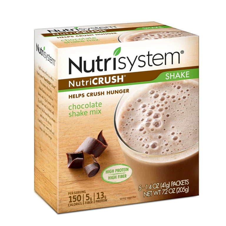 Nutrisystem Turbo Shake Mix Powder Vanilla 5 ct