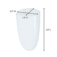 thumbnail image 3 of Command Razor Holder, Frosted, Medium, 1 Holder, 1 Medium Strip, Bathroom Organization, 3 of 11