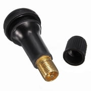 Toutek TR413 Snap-in Rubber Tubeless Tire Valve Stems for Car Motorcycle (25pcs)