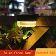 thumbnail image 5 of AJKSFHIU Solar Deck Lights Solar Powered,Solar Stair Lights Outdoor Waterproof,Solar Step Lights Auto ON/Off,Solar Lights Stick on Garden,Patio,Pathway,Walkway,Driveway Warm 4 Pack, 5 of 7