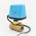 thumbnail image 4 of 3 way motorized ball valve Three line two way control DN20 DN25 DN32 DN40 electric ball valve AC220V AC24V DC5V DC12V DC24V, 4 of 5