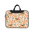 thumbnail image 2 of YFYANG 14 inch Universal Laptop Bag Oxford Cloth Laptop Sleeve, Multi-functional Watercolor Orange Fruit Texture Pattern Notebook Computer Messenger Bag Handbag, 2 of 8