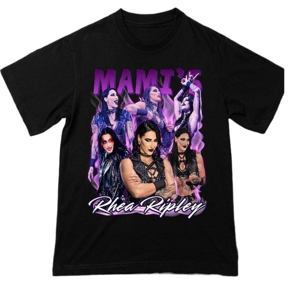 Rhea Ripley Merch Shirt Vintage Unisex Tops Tee Jersey Outdoor Tee Fashion y2k Top