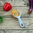 thumbnail image 5 of Stainless Steel Multi-Function Vegetable Peeler Potato Peeler for Kitchen Non-Slip Handle Y-Side Peeler Side for Peeling, 5 of 5
