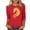 Red, variant on YUGYXL Women Horse T-Shirt Casual 3/4 Sleeve Tops Horse Gifts for Girls Animal Lovers Wildlife Shirts Hot Pink XL