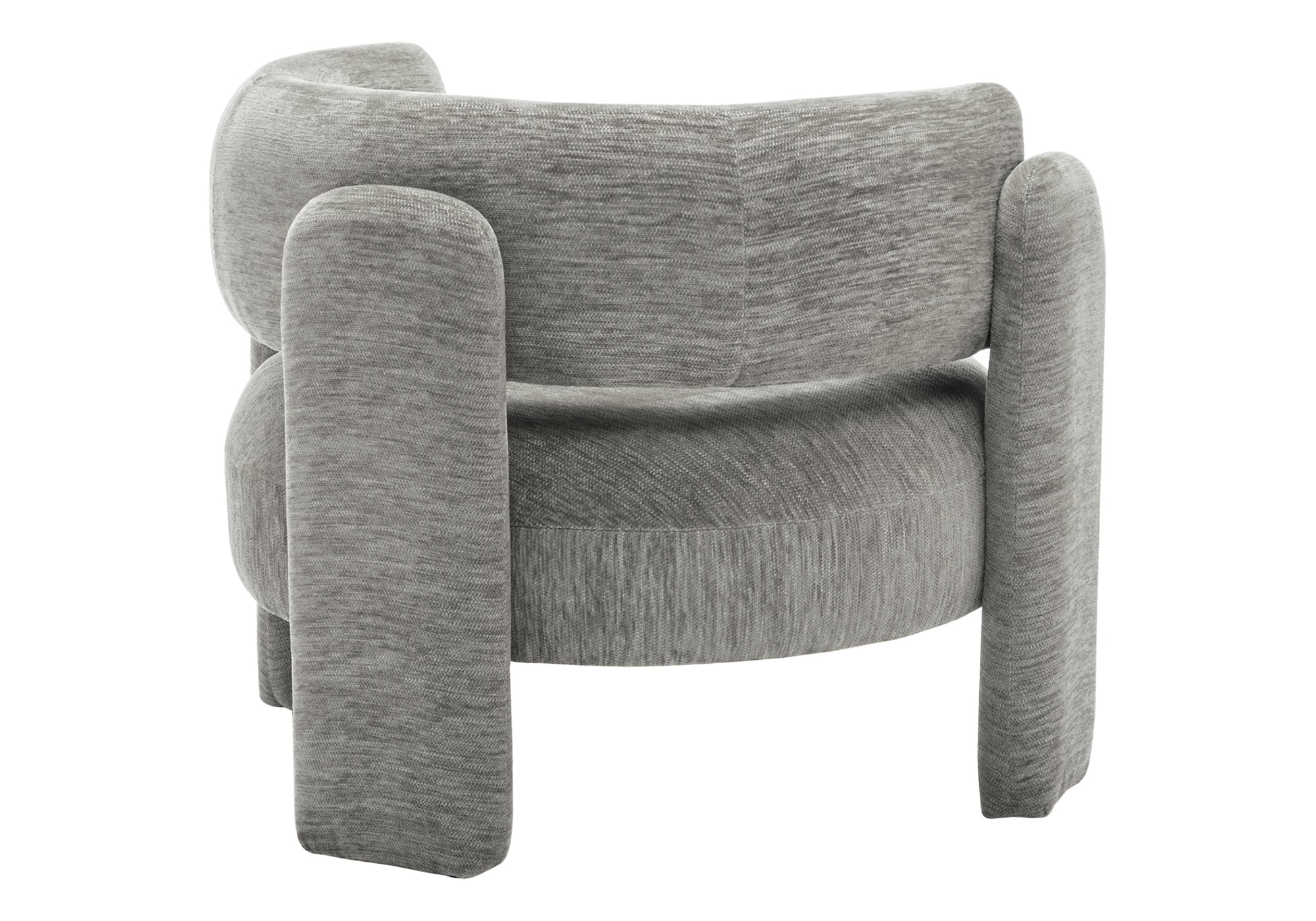 Monarch Specialties - I 8014 Accent Chair, 29"H, Upholstered, Living Room, Bedroom, Light Grey Fabric