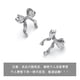 thumbnail image 4 of Pendientes de lazo transfronterizos europeos y americanos para mujer, diseño de nicho,, 4 of 6