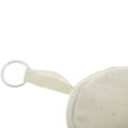 thumbnail image 4 of Aspire 6-Pack Cotton Canvas Round Keychain Pouches, Coin Purses, Natural Earbud Pouch, 4 Inch, 4 of 7