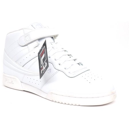 Fila Men's F 13V LeatherSynthetic Triple White Ankle High Leather Fashion Sneaker 8M Fila Men's F 13V LeatherSynthetic Triple White Ankle High Leather Fashion Sneaker 8M