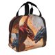 thumbnail image 2 of Fotbe Lava Dragon Bolsa Térmica con Estampado y Forro de Aluminio Grueso Bolsa de Almuerzo con Bolsillo Frontal para Hombres y Mujeres, Ideal para Trabajo, Escuela, 2 of 8
