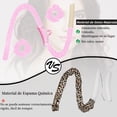 thumbnail image 4 of Rizador Sin Calor para Cabello con bandas de goma blandas, Cinta para Rizar Sin Calor para Dormir, Varilla Para Rizar Sin Calo Herramientas de Peinado para Cabello Largo y Medi-Rosa XianweiShao 9024715010858, 4 of 5