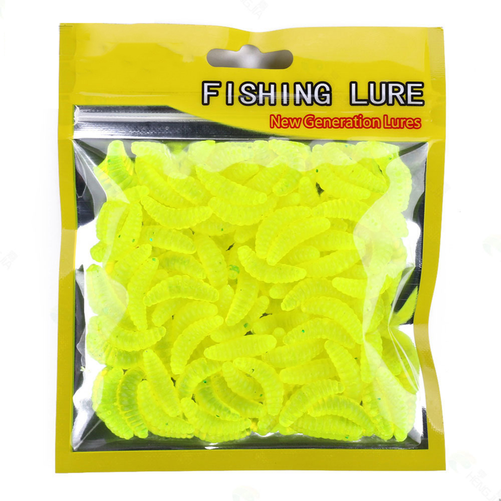 Bass Fishing Worms Lures Smell Worms Glow Shrimps Fish Lures for