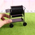 thumbnail image 3 of 1 Set of Simulated BBQ Cart Food Toy Mini Home Ornament Toy Doll House Accessory, 3 of 7