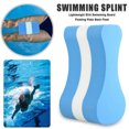 thumbnail image 2 of Figure-Eight Shaped Pull Buoy Aids Swimmer Legs Float Swim Training Beginners for Family Outdoor Water Decoration WHITE, 2 of 6