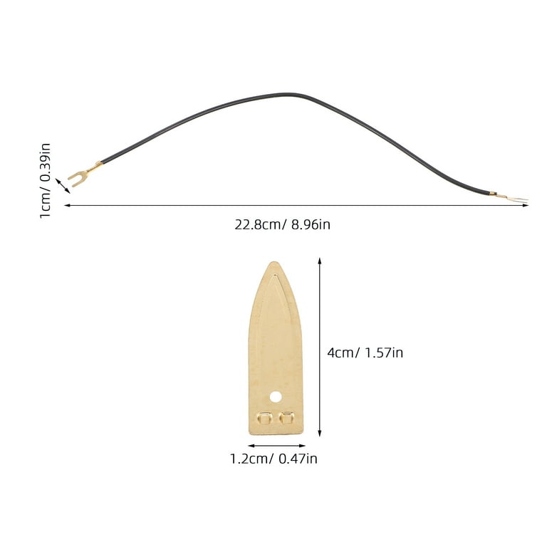 Fruit Battery Experiment Plates Anode for Zinc Plating Kit