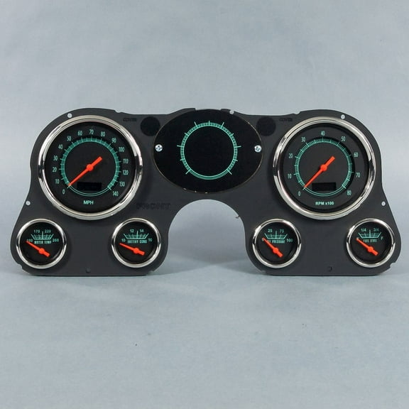 New Vintage Usa 67-72 GM P/U Retro 6 Gauge Set