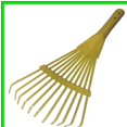thumbnail image 2 of Kid's Garden Buddy 11-Tine Rake for Little Hands, 2 of 4