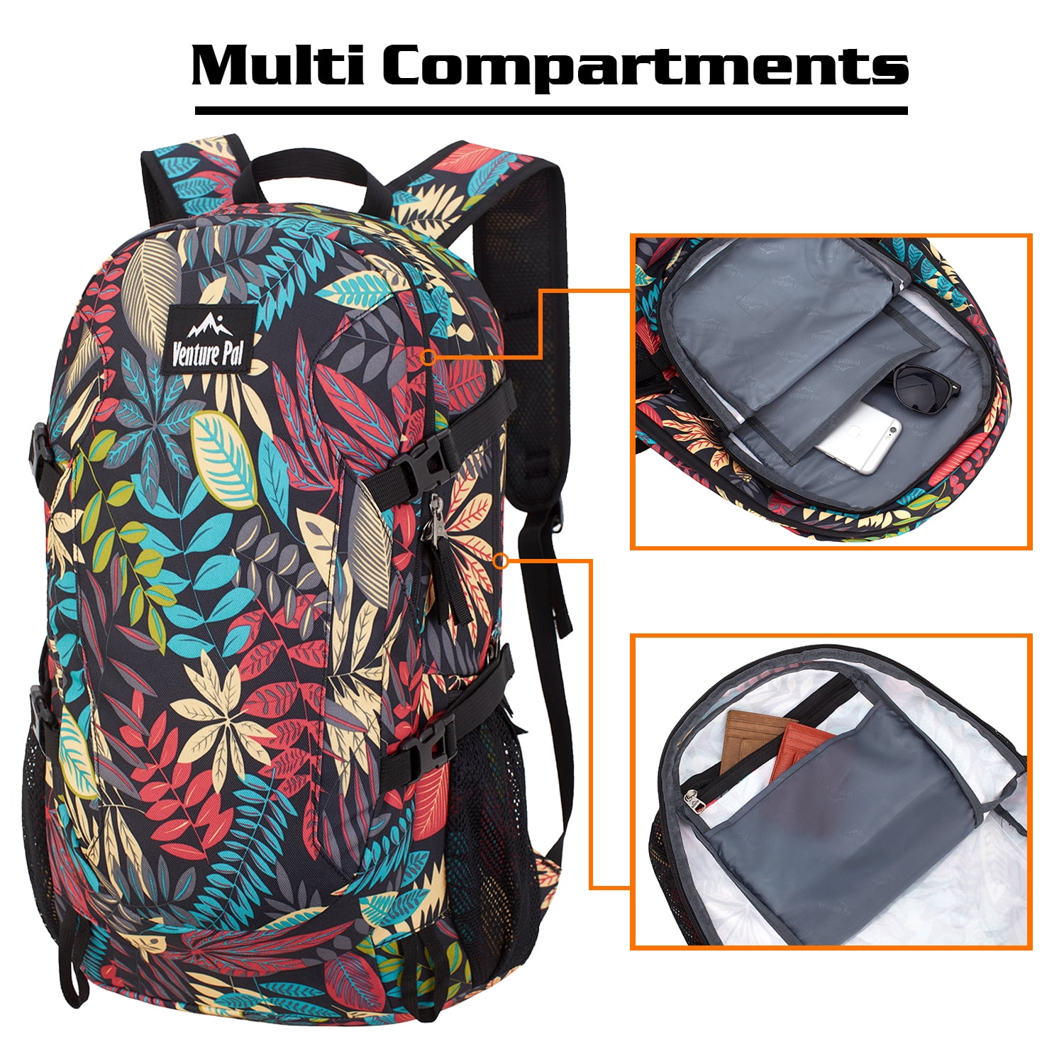 Venture Pal 40L Lightweight Packable Travel Hiking Backpack Daypack Packable Backpack | Sport Backpack | Venture Pal Backpack main image 2