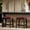 Red-26", variant on Nmkwnr 1 Pack Faux Leather Upholstered Seat Bar Stool with Wood Frame, 26in Counter Height Backless Barstool for Bar, Dining Room, Red
