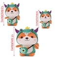 thumbnail image 3 of Dvkptbk (Dinosaur Models)Turn Into A Squirrel Doll Plush Toy To Accompany Children Gift, 3 of 3