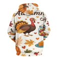 thumbnail image 3 of Happy Thanksgiving 3D Print Hoodie Men Women Autumn Thin Pullover Sweatshirt Vintage Streetwear Tops, 3 of 6
