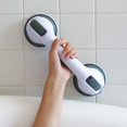 thumbnail image 1 of Blanco 2 en venta Manija de baño antideslizante ventosa pasamanos sin perforación puerta corrediza de vidrio sin costuras manija de ventosa, 1 of 5
