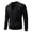 Black, variant on Ugly Christmas Sweaters For Men V Neck Jacquard Knitted Sweater Jacket
