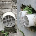 thumbnail image 5 of Drain de Toit Rond Anti-Blocage Grand Déplacement Couverture de Drainage de Balcon Capuchon de Tuyau de Pluie en Acier Inoxydable, 5 of 5