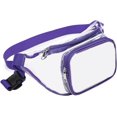 thumbnail image 1 of sac Banane Transparent (couleur) Avec Sangle De Taille Rglable Et Poche De Poitrine Transparente Pour Les Voyages, Les Vacances, La Course Pied,, 1 of 5