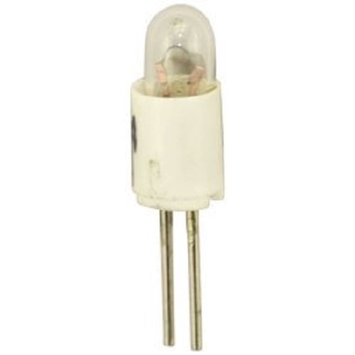 CEC Industries #7683 Bulbs, 5 V, 0.3 W, G1.27 Base, T-1 shape (Box of 10)