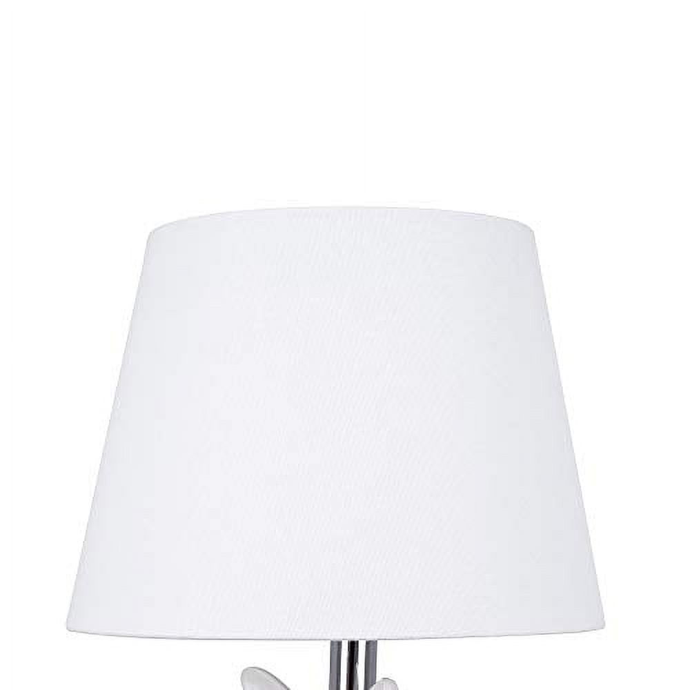 Catalina Cresswell Lighting French Bulldog Ceramic Table Lamp, White