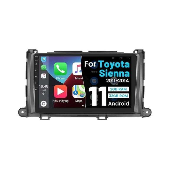 Stereo for Toyota Sienna 2011-2014 Android Carplay 2 32G