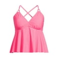 time-and-tru-women-s-and-plus-plunge-tankini-top-sizes-s-3x-walmart