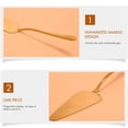 thumbnail image 4 of Golden Cake Pie Server, Wedding Cake Knife and Server Set,2 Pieces, 4 of 10