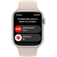 thumbnail image 5 of Restored Apple Watch Series 8 (GPS+Cellular, 45mm) - Starlight Aluminum Case - Starlight Sport Band (Refurbished), 5 of 5