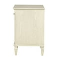 thumbnail image 3 of JERFIT Victoria Nightstand with Drawer and Shelf, Cream Bedside Table for Bedroom, French Country Style Wood End Table, 3 of 10