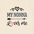 thumbnail image 4 of Inktastic My Nonna Loves Me Girls Girls Baby T-Shirt, 4 of 5