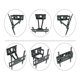 thumbnail image 4 of Soporte de pared para TV de 40 a 80 pulgadas, 50 kg de capacidad, negro, 4 of 4