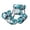 Sky Blue, variant on Inflatable Pool Float Chair for Adults Heavy Duty Blow Up Lounger with Backrest Seat for Summer Pool Beach Lake Party Relaxation （Sky Blue）