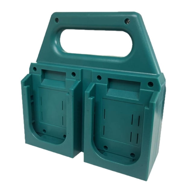 Daily Mix Store Battery Holder for 18v Lithium Battery Storage Rack, 4 Slots/6 Slots Batteryorganizer Portable Hand in Hand Lifting Rack Stand 3d, Drop-resistant