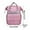 Purple, variant on Mommy Bag Backpack Multifunctional Large Capacity Double Shoulder Mother and Baby Bag Outdoor Leisure Large Capacity Backpack