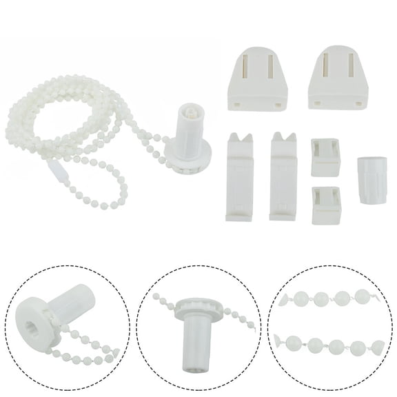 17Mm Roller Blind Fittings Kit Brackets Chain Spares Set Blind Parts Replacement